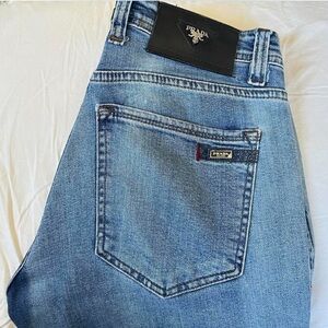 Prada Light Blue Denim Jeans for Men